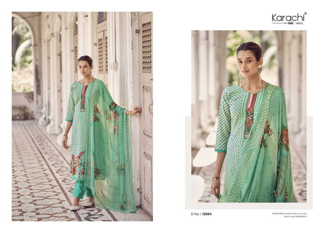 Flower Garden By Kesar Fancy Digital Printed Dress Material Orders In India
